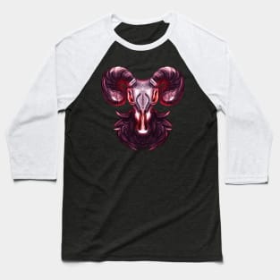 Goat skull Baseball T-Shirt